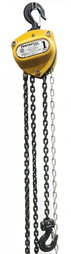 Mild Steel Manual Chain Pulley Blocks - ISI Marked 0.5T x 3mtrs Lift, Capacity: 1 ton