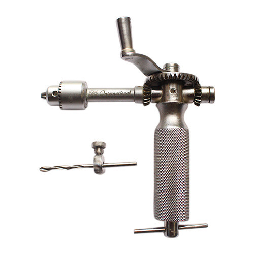 FBU International Manual Drill Machine and Drill with Stopper, for Hospital