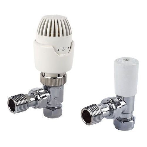 Stainless Steel Solenoid Thermostatic Radiator Valve set