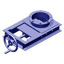 Manual Slide Gate Valve, Model Name/Number: Buhler, Size: 150 mm Squre