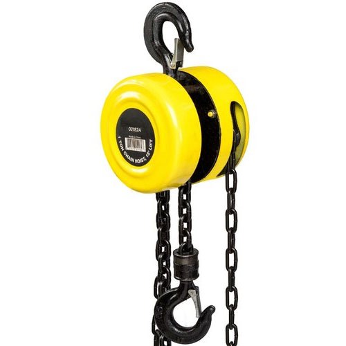 Mild Steel Manual Vital Chain Pulley Block, For Industrial, Capacity: 1 Ton