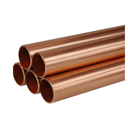 Round Medical Grade Copper Pipe, Size: 2-3