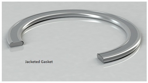 Natural Metal Jacketed Gaskets, For Industrial, Thickness: 3mm To 8mm