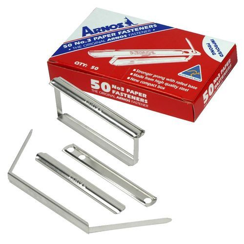 Arnose Metal Paper File Fastener, Size: 80mm