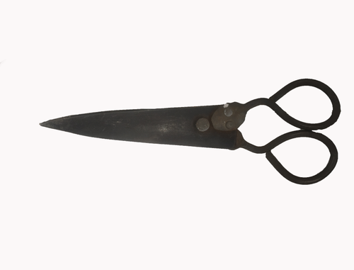 110 iron Metal Scissor, For pan, patti cutting, Size: 8 Inch
