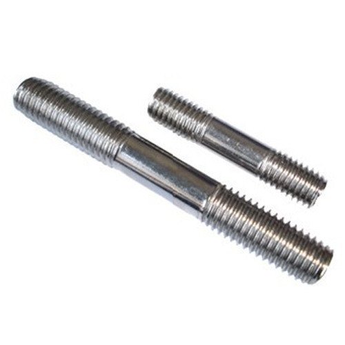 Round Mild Steel MS Stud Bolt, Size: M5-M20