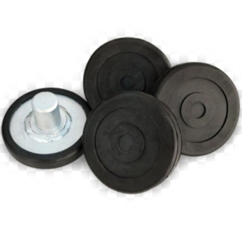 Rubber and Metal Flanged Washer, Round