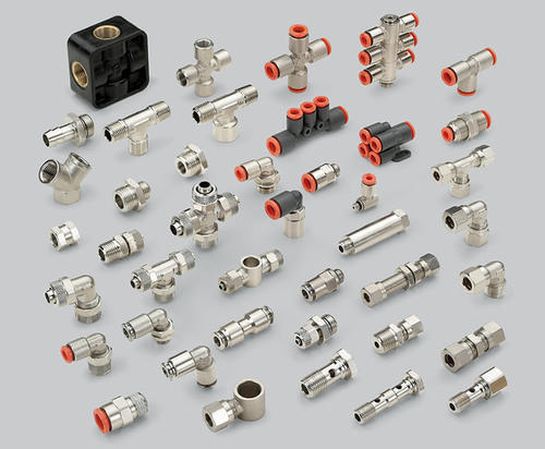 Pu Push Fit Fittings, for Pneumatic Connections, Up to 250 Bars