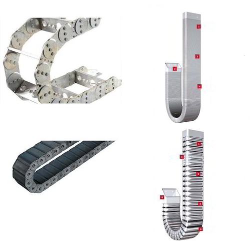 Metallic / Plastic Cable Drag Chain