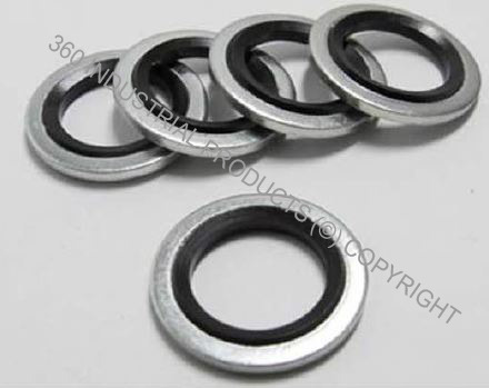 Rubber Metal Bonded Washer, For Industrial