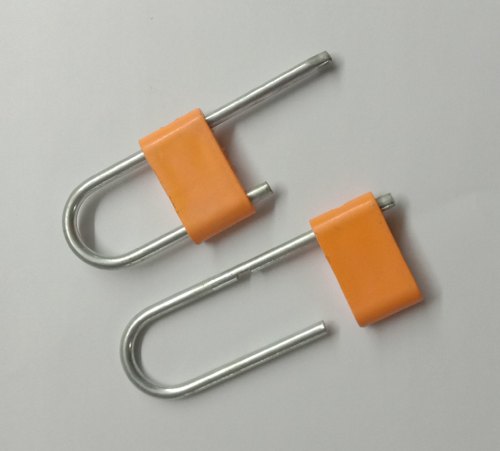 MFS - 12 Plastic Padlock Seal With Metal U-Bend