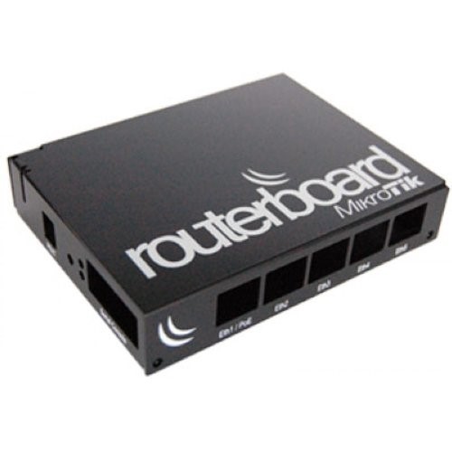 MikroTik CA150 Black Aluminium Indoor Case That Fits the RB450 and RB850 Series Devices