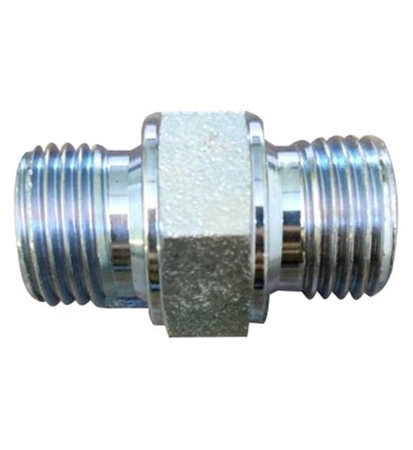 1/2 inch Male Mild Steel BSP Adapter, For Hydraulic Pipe Fitting