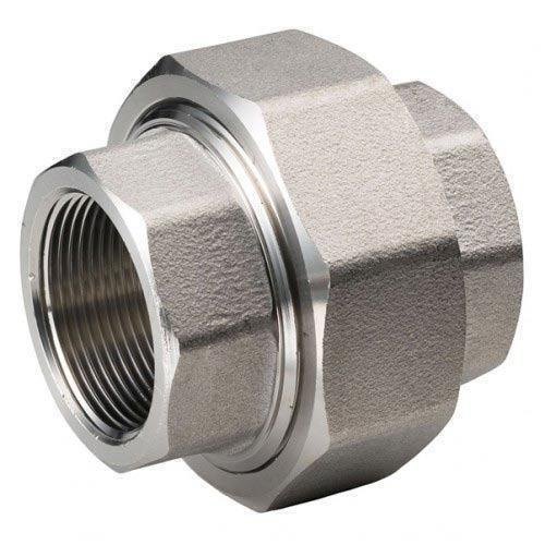 0.5 TO 4 MS Mild Steel Threaded Union, For Industrial