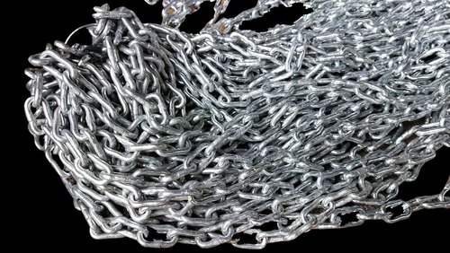 Mild Steel Chain, For Construction, Thickness: 6 mm