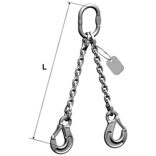 Mild Steel Chain Lifting Slings, Capacity: 1-5 Ton