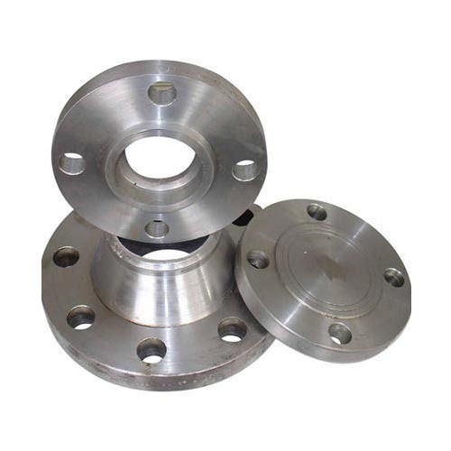 Round ASTM A105 Mild Steel Flange, For Industrial, Size: 5-10 inch
