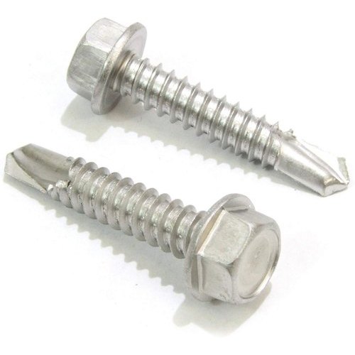 Mild Steel Hex Washer Head Screw