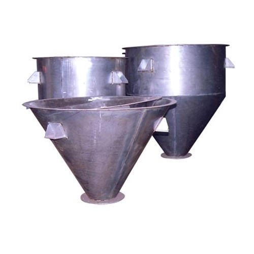 Delux Industries Mild Steel Hopper, For Commercial