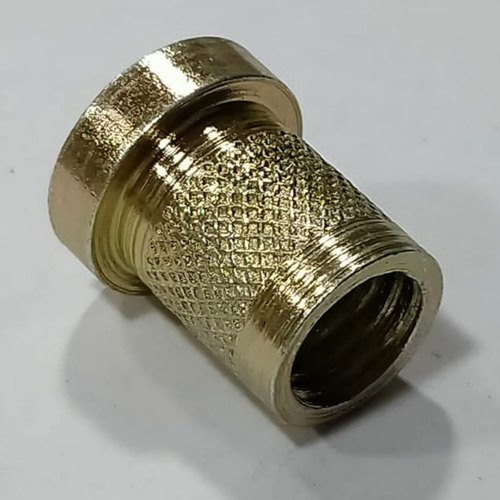 Polished Mild Steel Knurling Nuts, Grade: En8