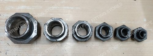 1/2 inch Mild Steel MS Forged Union, For Plumbing Pipe