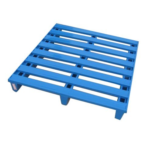 1500-3000 Kg Blue Mild Steel Pallet, Rectangular
