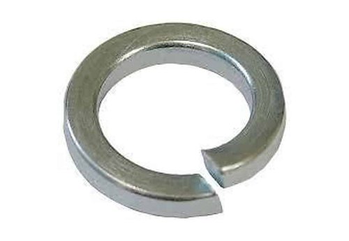 Metal Coated Mild Steel Spring Washer, Size: M10