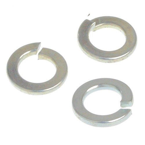 Round Mild Steel Spring Washers, Size: M8