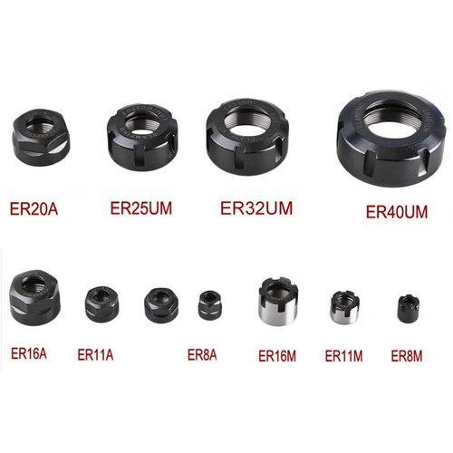 Mini Nut For Er Collet Chuck, For Industrial