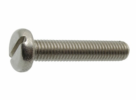 Stainless Steel Slotted Machine Screw