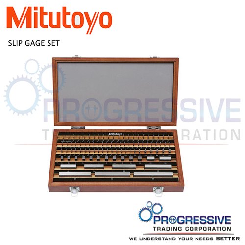 Upto 100mm Steel Mitutoyo Slip Gauge Set