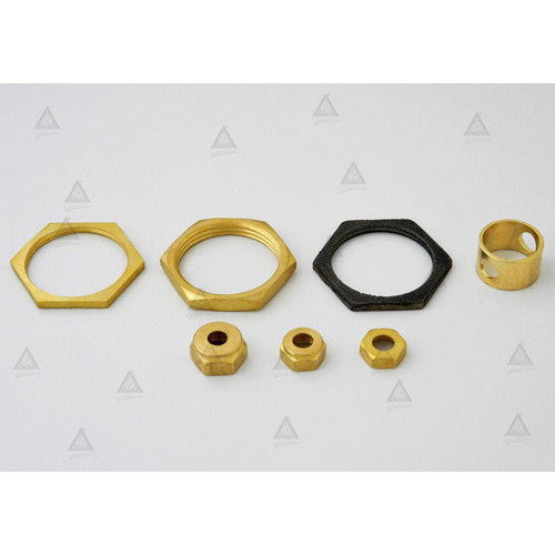 TG Brass Tube Check Nuts, Size: 22 Mm