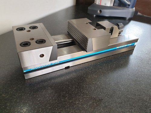 Steel Modular Machine Vise, Base Type: Fixed