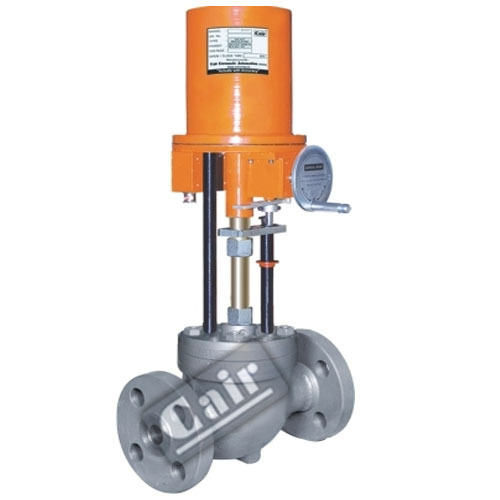 CAIR CAST STEEL Modulating Actuator Control Valve, For Industrial, Valve Size: 15 Mm To 150 Mm