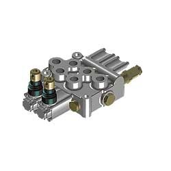 hydraulic monoblock valves