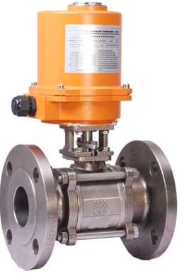 Electric On - Off Type Motorized Ball Valve