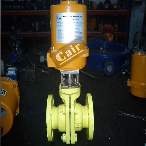 220 V Handle Motorized FEP Lined Ball Valve, Size: 15 To 150 Mm