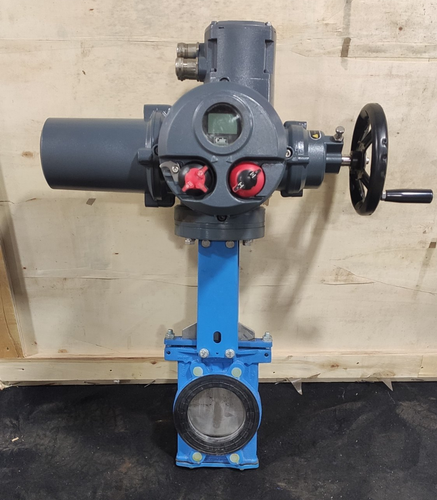 Motorized Knife Gate Valve