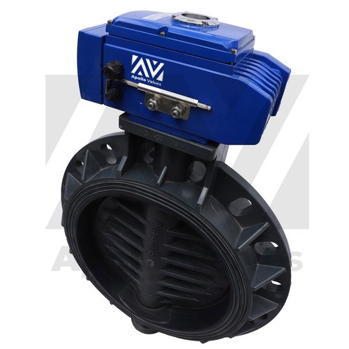 Motorized PP And UPVC Butterfly Valves