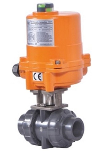 Plastic 4Matic Motorized UPVC Ball Valves, Size: 110mm, Model Name/Number: 4MUPVC