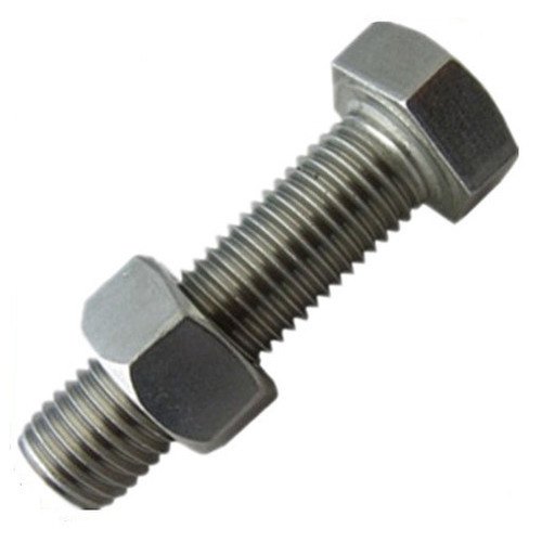 Local Mild Steel MS Bolt Nut, Hex & Round, Size: Upto M36