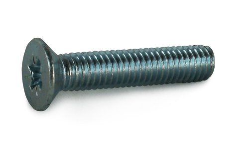 solid grip Mild Steel MS CSK Slotted Screw, Size: Vary