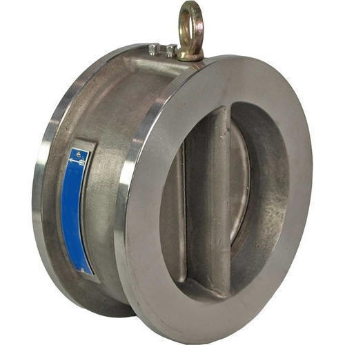 MS Dual Plate Valve, Size: 6 Inch