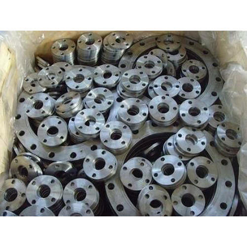 Silver Round Threaded MS Flanges, Size: 10-20 inch, for Industrial