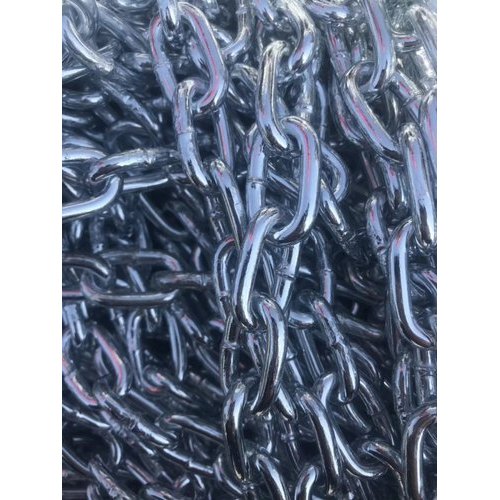 MS Galvanized Chain, Thickness: 5 To 10 mm