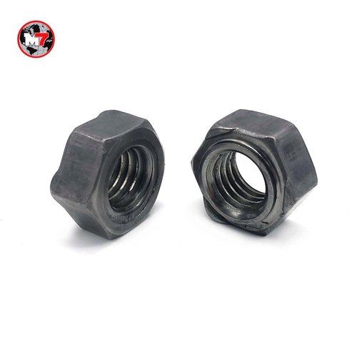 Mild Steel MS Hex Weld Nut, Size: M4 - M12