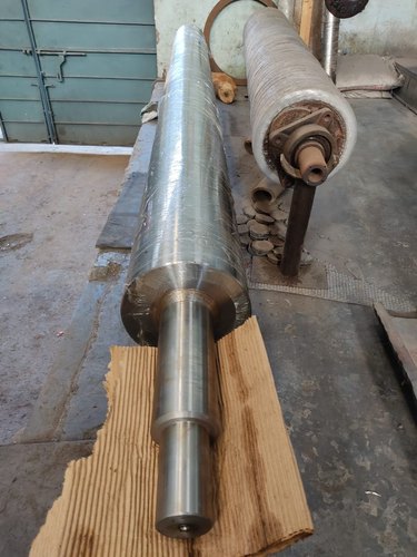 100 Mm Mild Steel MS Roller, Roller Length: 1000 Mm