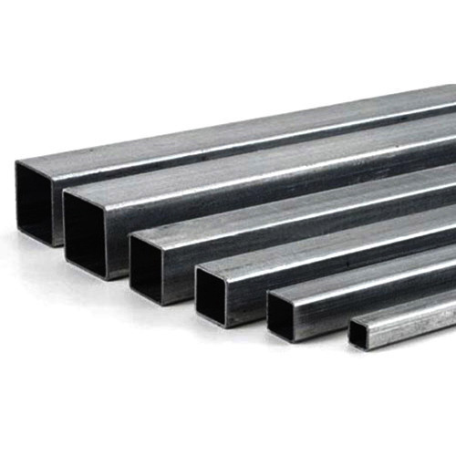 Silver Mild Steel MS Square Pipes Hollow Sections, For Industrial