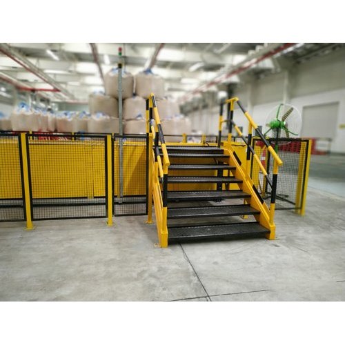 Mild Steel Staircase Platform