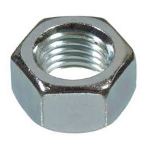 IPH Hexagonal MS Zinc Coated Hex Nuts, Size: 4mm To 56mm